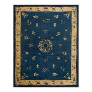 Early 20th Century Chinese Peking Carpet ( 9'1'' x 11'8'' - 277 x 356 )