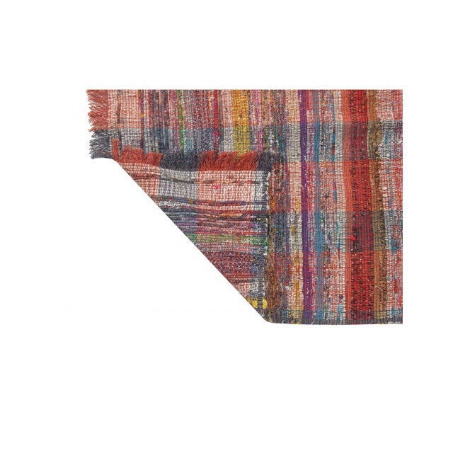Decorative Vintage Turkish Rag Rug - 2`3" X 6`2" For Sale In Los Angeles - Image 6 of 6