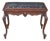 Antique Belle Epoque French Louis XV Style Walnut Marble Side Table Plant Stand For Sale