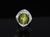 Late 20th Century Massive 28.70ct Chrysoberyl Cat's Eye & 1.94ct Diamond Platinum Ring Size 6.25 For Sale - Image 4 of 17