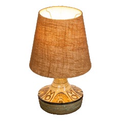Ceramic Table Lamp by Søholm for Bornholmsk For Sale