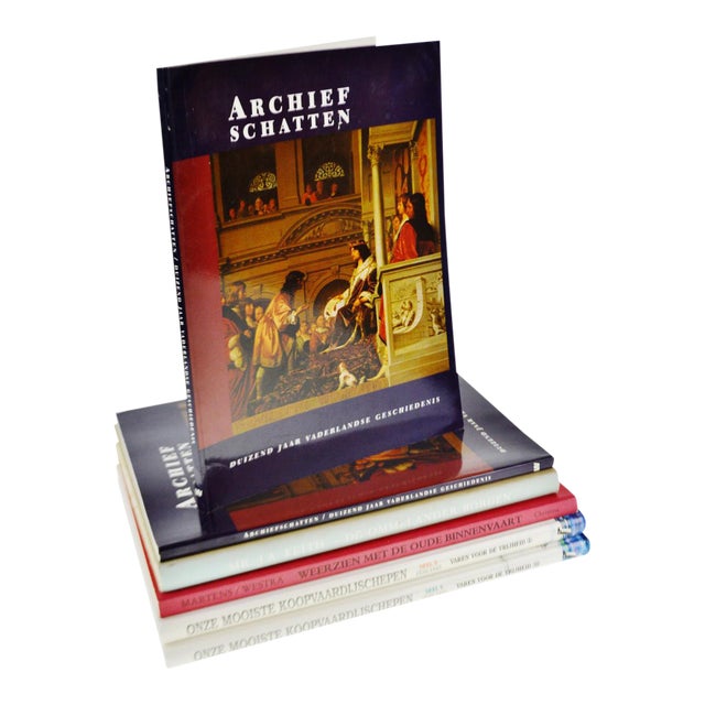 Vintage Dutch History Coffee Table Books Set of 6 Chairish