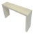 Abstract 1990s Parsons Textured Console Table For Sale - Image 3 of 3