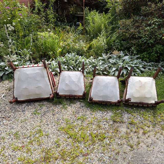 Wood Set of 4 Late 19th Century Eastlake Chairs For Sale - Image 7 of 12