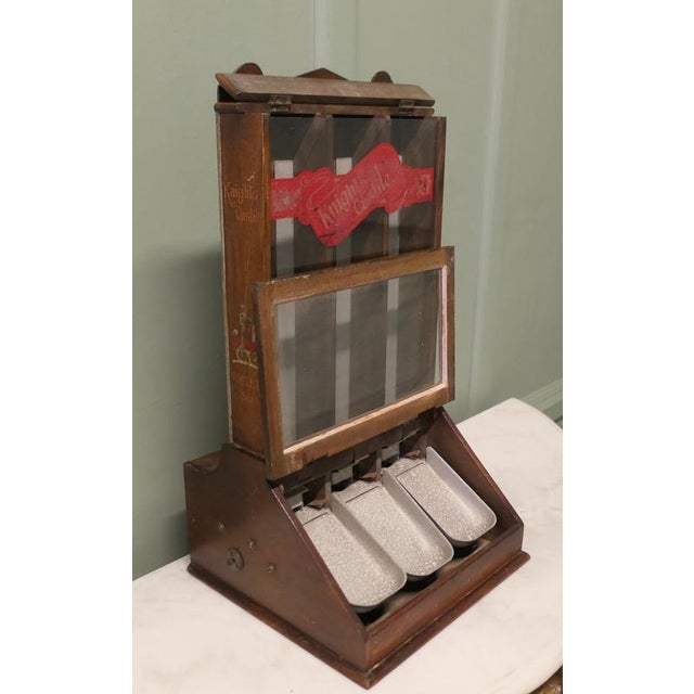 1930s Vintage Mechanical Dispensing Cabinet, 1930 For Sale - Image 5 of 7