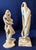 Mid-Century Modern 1960s f​Mid-Century Modern A. Santini Italy Signed Alabaster Sculptures - A Pair For Sale - Image 3 of 12