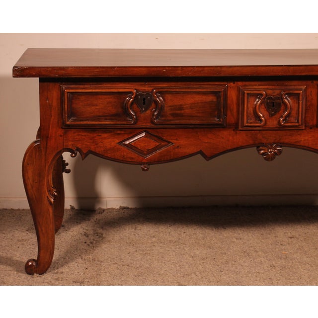 Louis XV Console Three Drawers, Spain, 18th Century For Sale - Image 11 of 13