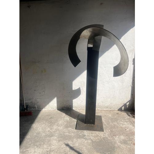Alexander Ketele, Abstract Sculptures, Steel, Set of 2 For Sale - Image 8 of 9