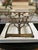 1980s Vintage Ornate Brass Folding Book Stand For Sale - Image 5 of 12