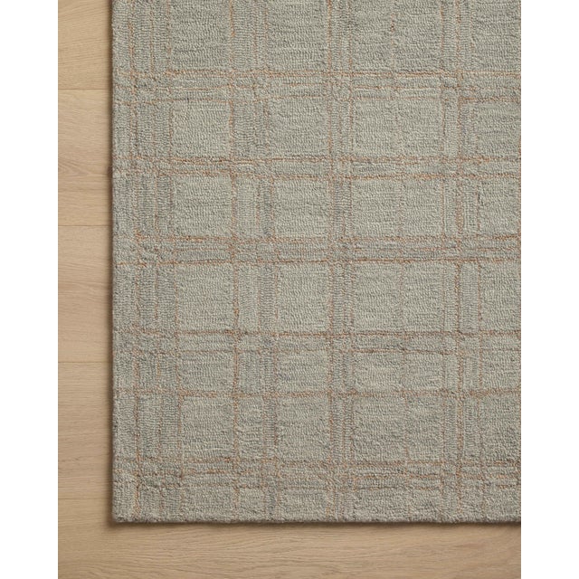 2020s Chris Loves Julia x Loloi Polly Fog / Wheat 2'-3" x 3'-9" Accent Rug For Sale - Image 5 of 6