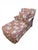 Mid-Century Chaise Lounge Newly Upholstered in Chinoiserie Tiger Printed Cotton For Sale - Image 11 of 12
