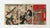 An electrifying and visually opulent original Meiji-era ukiyo-e triptych by Kochoro Toyosai (Kunisada III), depicting...