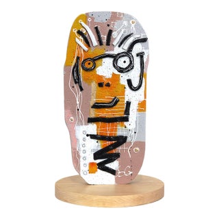Street Spirits: Street Ready - Original Contemporary Street Art Mixed Media Painting by Soren Grau For Sale