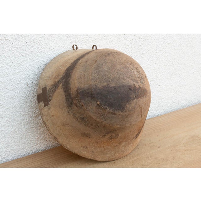 Bone Horn of Africa Carved Wooden Vessel For Sale - Image 7 of 8