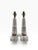 Bring a touch of high-end, minimalist glamour to your interior with this stunning pair of vintage 1970s Hollywood Regency...