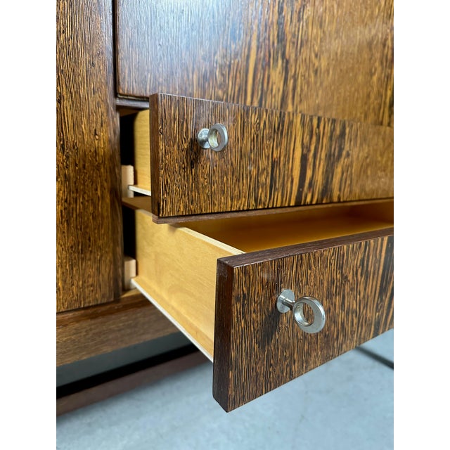 Vintage Wenge Highboard, 1960s For Sale - Image 9 of 18