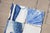 Baroque Antique Set of Six Baroque Portuguese Tiles, 18th Century Blue & White Scenic and Botanical Motifs For Sale - Image 3 of 6