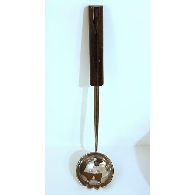 Wine Cooler with Spoon by Aldo Tura, 1960s, Set of 4 For Sale - Image 6 of 11