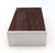 Mid-Century Modern Mid 20th Century Walnut Wood & Brushed Aluminum Cigarette or Trinket Box For Sale - Image 3 of 10