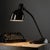 Bauhaus Bauhaus Enamel Desk Lamp in Black from HLX Hellux Hannover, 1920s For Sale - Image 3 of 7