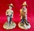 Brown Porcelain Newsboys from Capodimonte, Set of 2 For Sale - Image 8 of 8