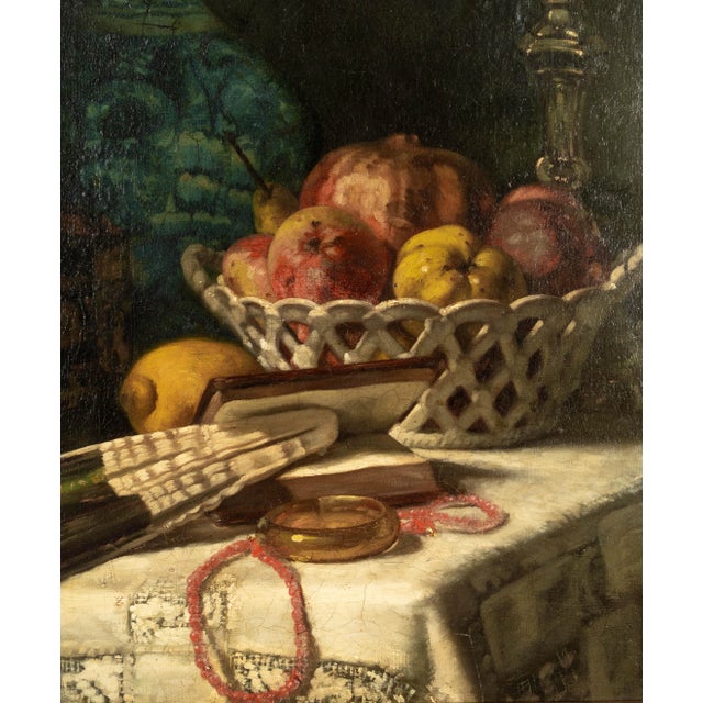 French 19th Century French School Still Life Painting For Sale - Image 3 of 8