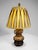 Brown Late 19th Century Cloisonne Champleve Lamp With Silk O Lite Lamp Shade For Sale - Image 8 of 8