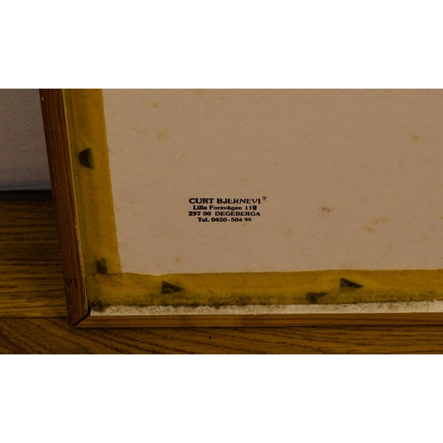 Curt Bjernevi, 340000 ÅR. the Atlantis Series, 1988, Etching For Sale - Image 13 of 14