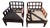Dessin Fornir Therien Studio Workshop Lattice Chair (Two) For Sale