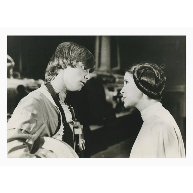 Star Wars Leia and Luke Filmstill, 1977 For Sale - Image 3 of 3