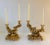 Pair of Gilt Bronze and Quartz Candlesticks by Boeltz, France, 1970s For Sale - Image 10 of 12