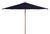 Spritely Home Velop 7.5Ft Squre Wooden Pulley Market Umbrella (No Tilt), Navy For Sale - Image 4 of 4