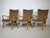 Mid-Century Modern Lounge Chairs with Velour Fabric, 1960s, Set of 3 For Sale - Image 10 of 11