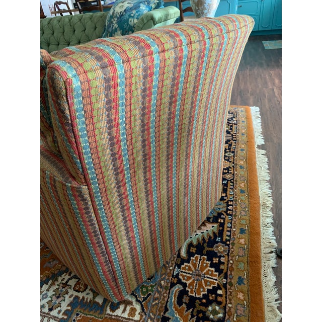 Pair Swivel MCM Accent Chairs For Sale In Savannah - Image 6 of 8
