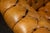 Early 20th Century Tufted Caramel Leather Chesterfield Sofa For Sale - Image 13 of 15