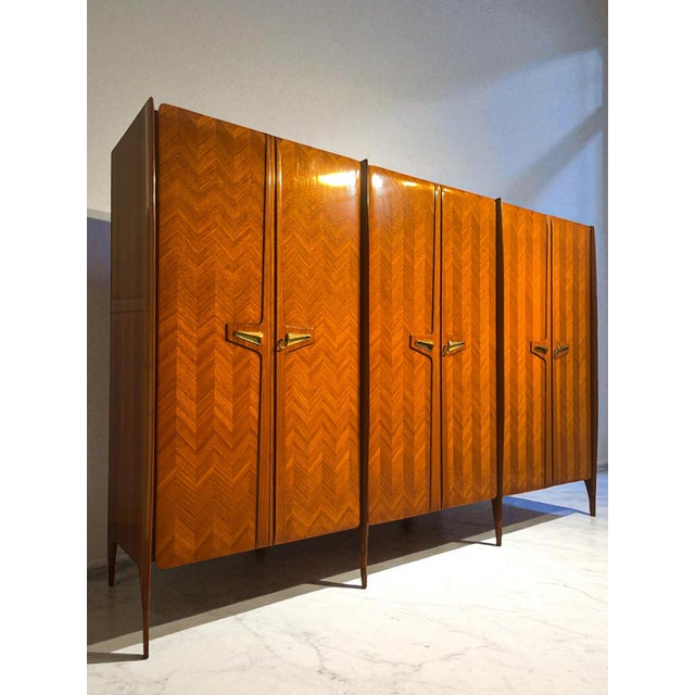 Mid-Century Modern Italian Wardrobe by La Permanente Mobili Cantù, 1950s For Sale - Image 12 of 18