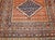 Vintage Malayer Gallery Rug, Hand-Knotted Wool, Geometric Pattern, 7x17, Brick Red & Blue For Sale - Image 10 of 15