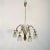 Mid-Century Modern Italian Mid-Century Modern Arredoluce Eight Arm Brass Chandelier by Angelo Lelli For Sale - Image 3 of 11