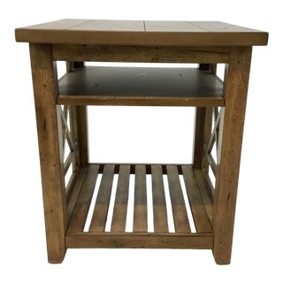 Regina Andrew Organic Modern Medium Wood End Table For Sale