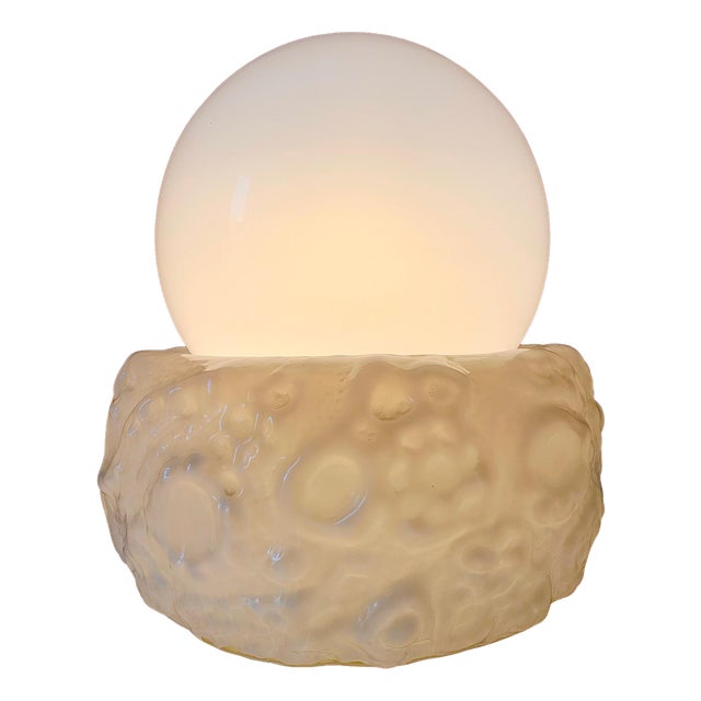 Murano Glass Table Lamp in the style of Carlo Nason for Mazzega, Italy, 1970s For Sale