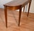 1970s Stickley English Traditional Cherry Satinwood Inlay Console Table Accent Table For Sale - Image 6 of 18