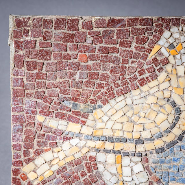 Mosaic Fragment after the Doves of Pliny, Italy, 1920s For Sale - Image 6 of 7