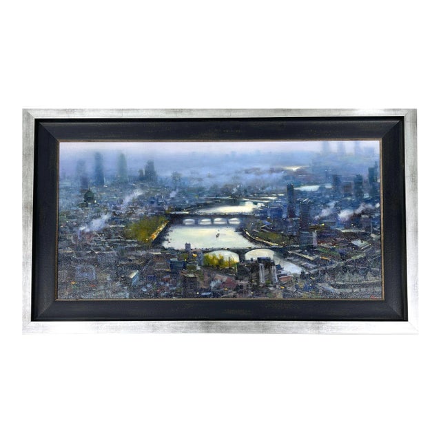 “Morning Fog” Oil Painting by Vakhtang For Sale