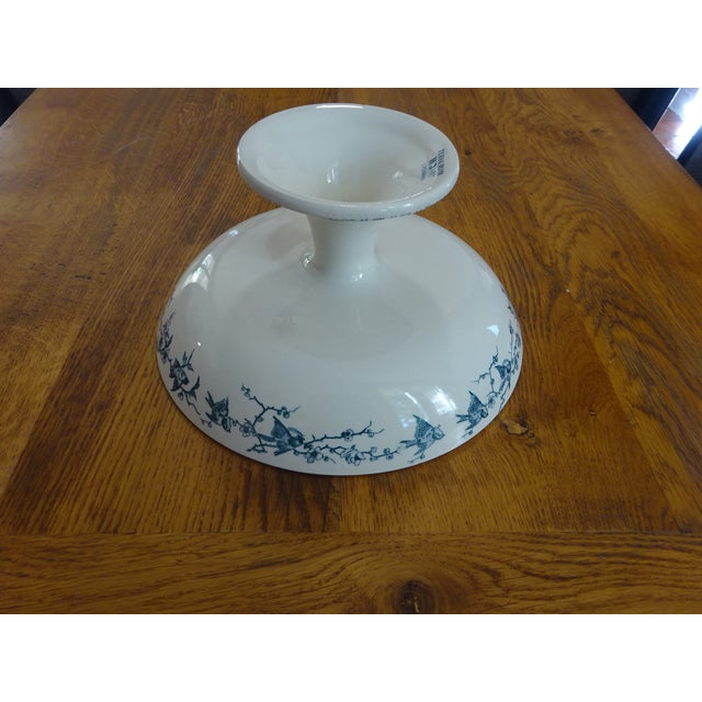 Large Terre De Fer Compote Dish by HB&Cie, 1890s For Sale - Image 17 of 18
