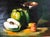 Home Inspirations Auctions is pleased to offer this beautiful still life to grace your home. Just the right size to finish...