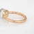 Metal Pomellato Nudo White Topaz Ring Petite 18k Rose Gold Fine Estate Jewelry 7.25 For Sale - Image 7 of 7