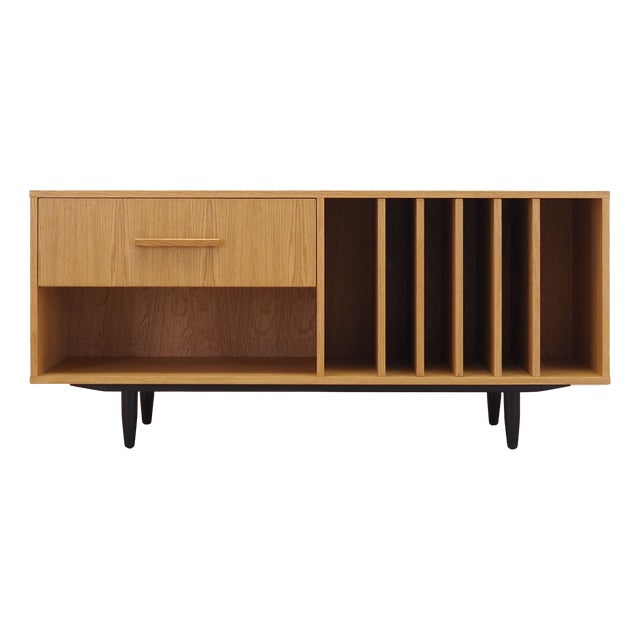 Vintage Scandinavian Record Dresser For Sale