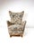 1950's Swedish High Back Lounge Chair For Sale - Image 9 of 11