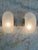 Mid-Century Modern Shell Wall Lamps in Murano Glass and Brass from Veluce, 1960s, Set of 2 For Sale - Image 13 of 18