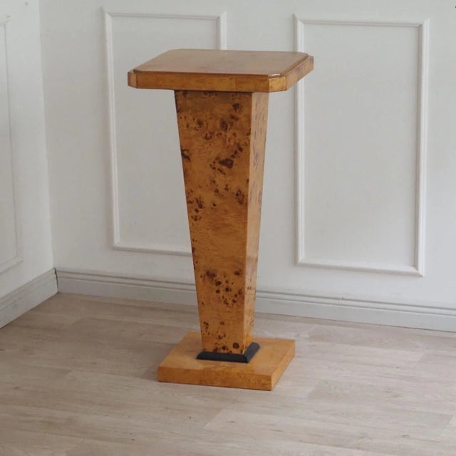 Art Deco Flower Column Plant Tables, 1940s, Set of 2 For Sale - Image 10 of 12